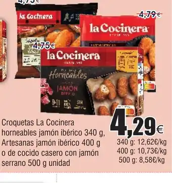 FROIZ LA COCINERA Croquetas oferta