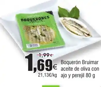 FROIZ Boquerón Bruimar aceite de oliva con ajo y perejil oferta