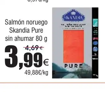 FROIZ Salmón noruego Skandia Pure sin ahumar oferta