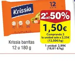 FROIZ KRISSIA barritas oferta