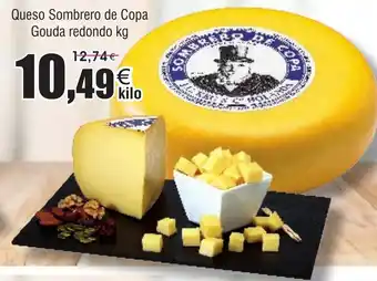 FROIZ Queso Sombrero de Copa Gouda redondo oferta