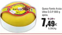 FROIZ Queso Farelo Arzúa Ulloa D.O.P. oferta