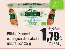 FROIZ Bifídus Xanceda ecológico desnatado oferta