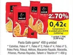 FROIZ GALLO Pasta gama oferta