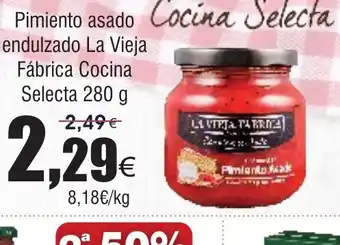 FROIZ Pimiento asado endulzado La Vieja oferta