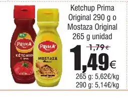 FROIZ Ketchup Prima Original o Mostaza Original oferta