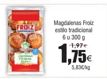 FROIZ Magdalenas Froiz estilo tradicional oferta