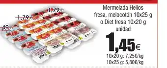 FROIZ Mermelada Helios fresa, melocotón o Diet fresa oferta