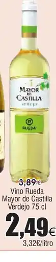 FROIZ Vino Rueda Mayor de Castilla Verdejo oferta