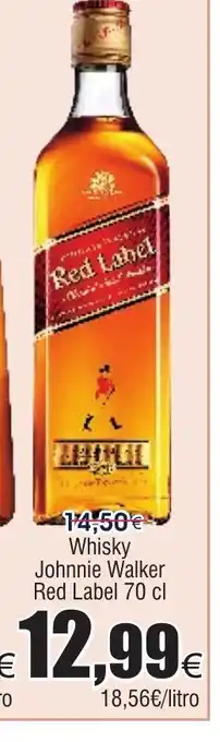 FROIZ RED LABEL Whisky Johnnie Walker oferta