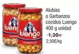 FROIZ LUENGO Alubias o Garbanzos cocidos oferta