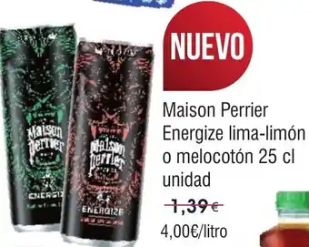 FROIZ MAISON PERRIER  Energize lima-limón o melocotón oferta