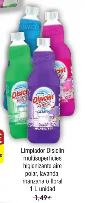 FROIZ DISICLIN Limpiador multisuperficies higienizante aire polar, lavanda, manzana o floral oferta