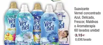 FROIZ VERNEL Suavizante concentrado Azul, Delicado, Frescor, Maldivas o Aromaterapia oferta