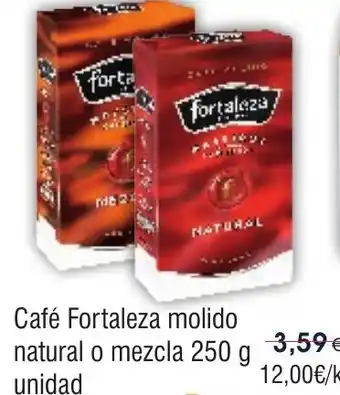 FROIZ FORTALEZA Café molido natural o mezcla oferta