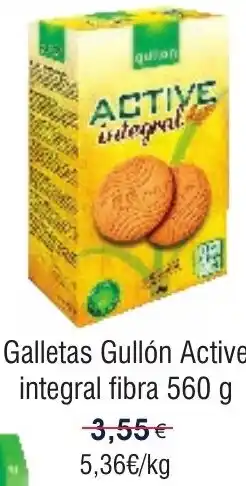 FROIZ GULLON Galletas Active integral fibra oferta