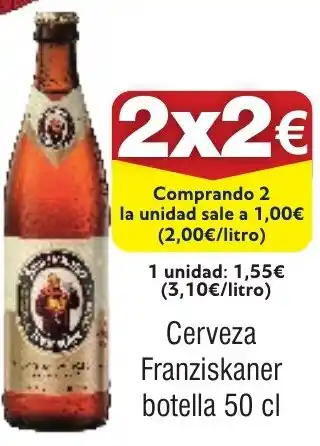 FROIZ Cerveza Franziskaner botella oferta