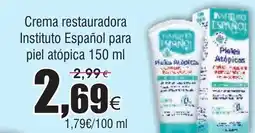 FROIZ Crema restauradora Instituto Español para piel atópica oferta