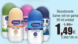 FROIZ SANEX Desodorante roll-on gama oferta