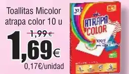 FROIZ MICOLOR Toallitas atrapa color 10 u oferta