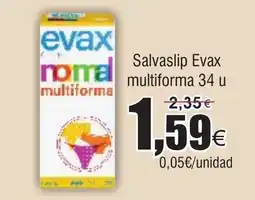 FROIZ EVAX Salvaslip multiforma 34 u oferta