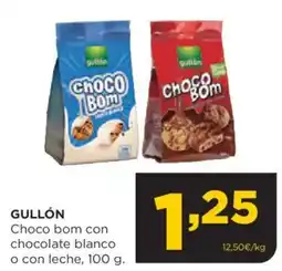 Alimerka GULLÓN Choco bom con chocolate blanco o con leche oferta