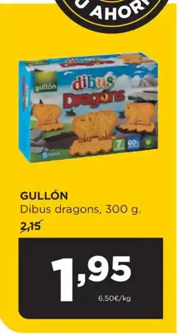 Alimerka GULLÓN Dibus dragons oferta