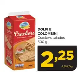 Alimerka DOLFI E COLOMBINI Crackers salados oferta