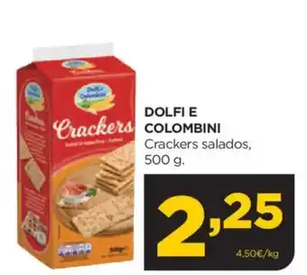 Alimerka DOLFI E COLOMBINI Crackers salados oferta