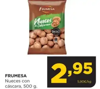 Alimerka FRUMESA Nueces con cáscara oferta