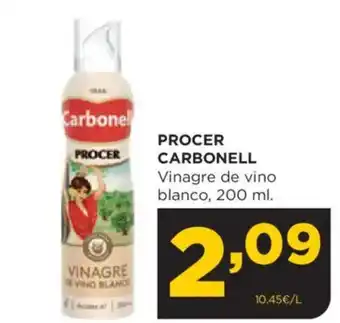 Alimerka PROCER CARBONELL Vinagre de vino blanco oferta