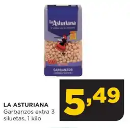 Alimerka LA ASTURIANA Garbanzos extra 3 siluetas oferta