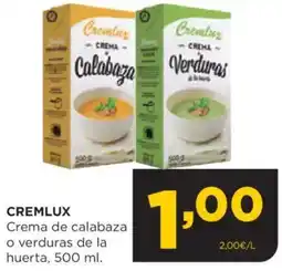 Alimerka CREMLUX Crema de calabaza o verduras de la huerta oferta