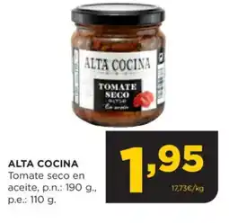 Alimerka ALTA COCINA Tomate seco en aceite, p.n.: oferta