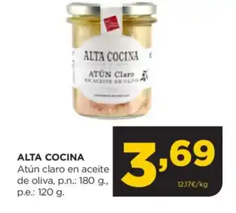 Alimerka ALTA COCINA Atún claro en aceite de oliva oferta