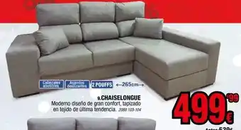 Rapimueble Confort - chaiselongue oferta