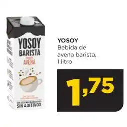 Alimerka YOSOY Bebida de avena barista oferta