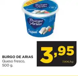 Alimerka BURGO DE ARIAS Queso fresco, oferta