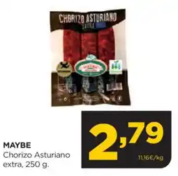 Alimerka MAYBE Chorizo Asturiano extra oferta