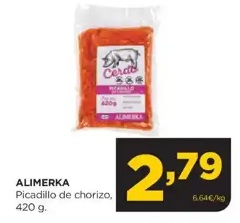 Alimerka ALIMERKA Picadillo de chorizo, oferta