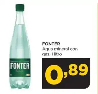 Alimerka FONTER Agua mineral con gas oferta