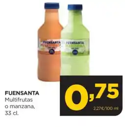 Alimerka FUENSANTA Multifrutas o manzana, oferta