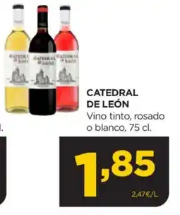 Alimerka CATEDRAL DE LEÓN Vino tinto, rosado o blanco oferta