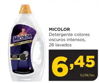 Alimerka MICOLOR Detergente colores oscuros intensos, 28 lavados oferta