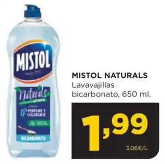 Alimerka MISTOL NATURALS Lavavajillas bicarbonato oferta