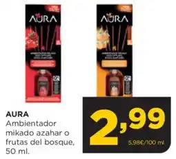 Alimerka AURA Ambientador mikado azahar o frutas del bosque, oferta