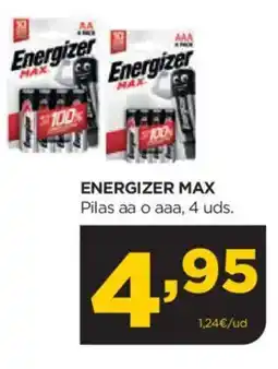 Alimerka ENERGIZER MAX Pilas aa o aaa oferta