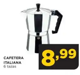 Alimerka CAFETERA ITALIANA 6 tazas oferta