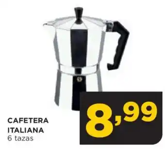 Alimerka CAFETERA ITALIANA 6 tazas oferta