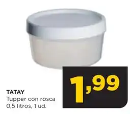 Alimerka TATAY Tupper con rosca oferta